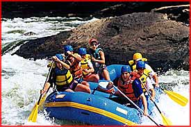 whitewater rafting